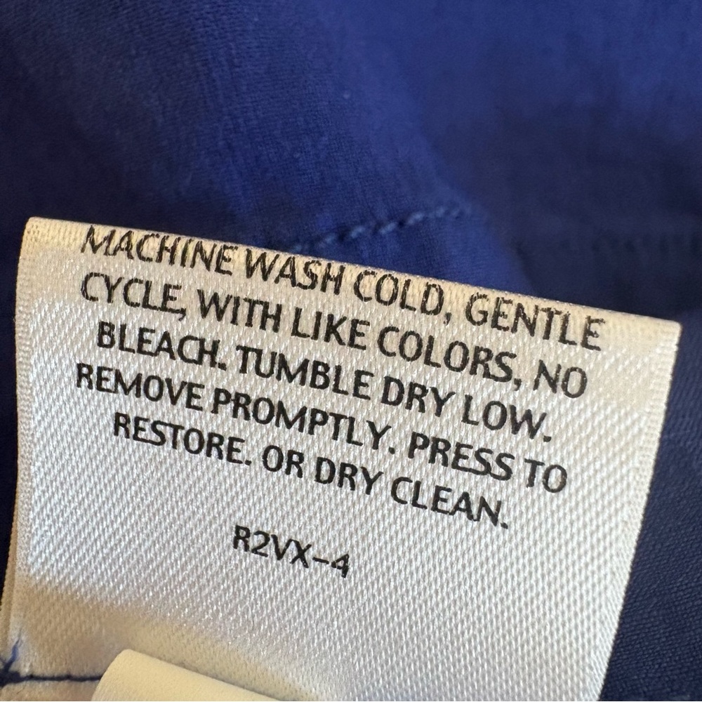Eileen Fisher Linen Blend Shirt Dress LP - Picture 8 of 9